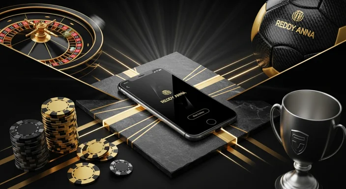 Reddy Anna app download screen on an Android phone with a secure download concept